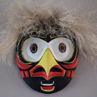 masque de hibou amerindien